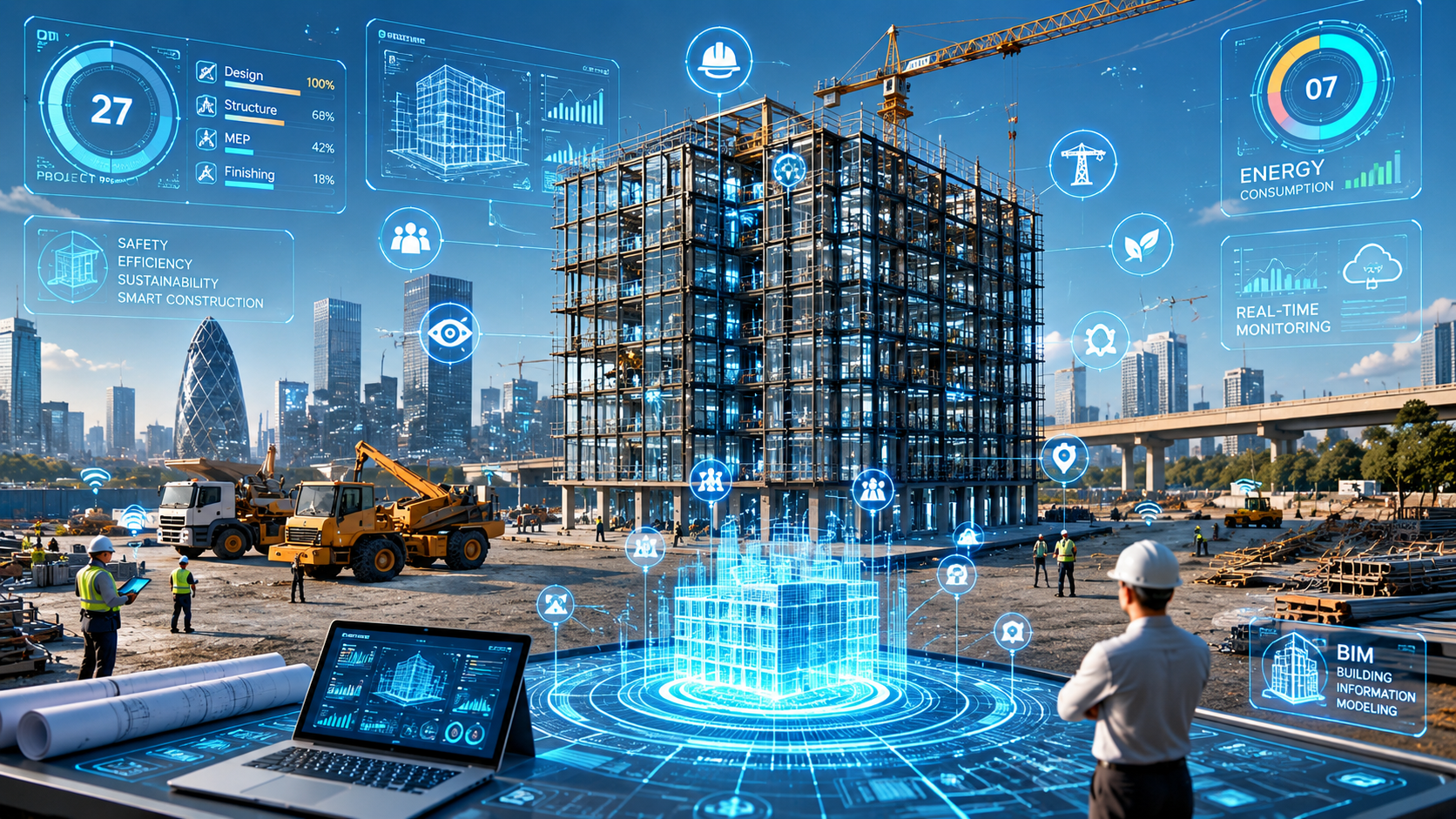 Digital construction management and project delivery